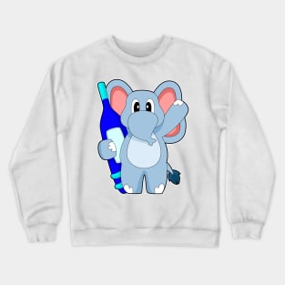 Elephant Doctor Fever thermometer Crewneck Sweatshirt